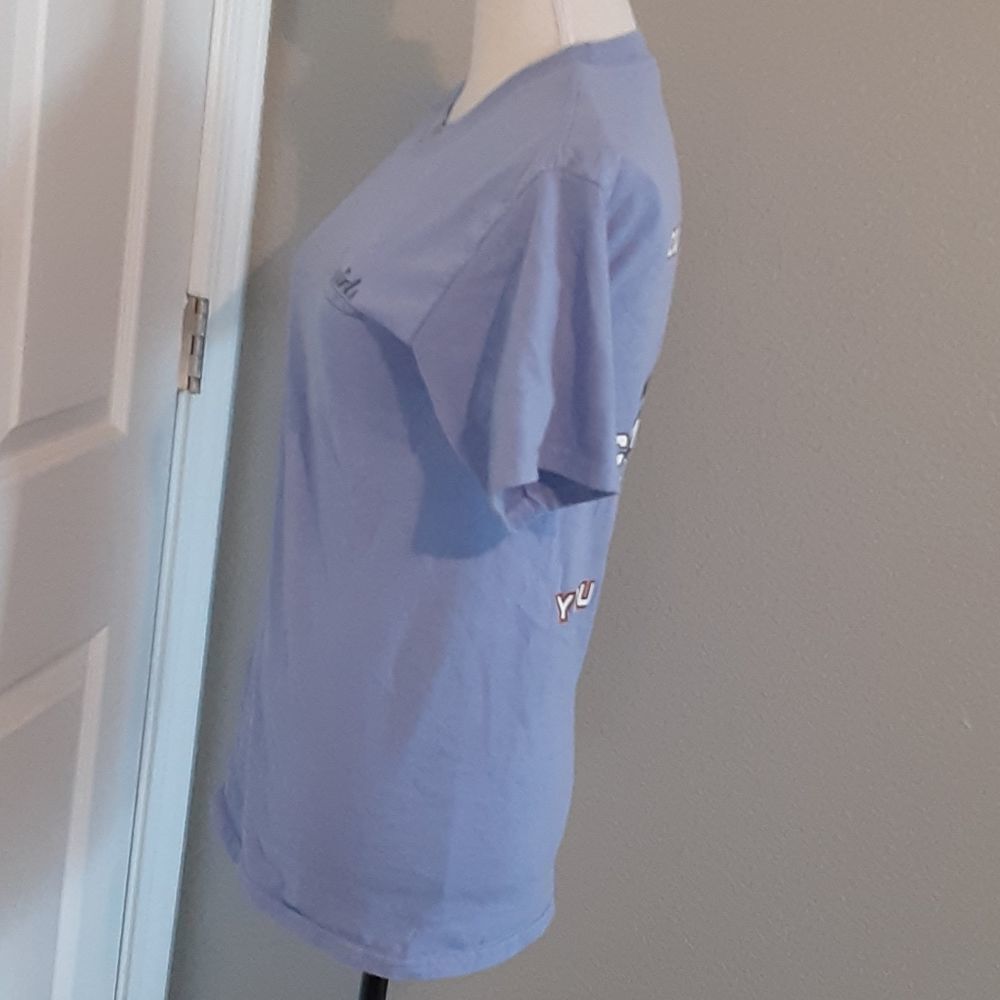 𝅺COWGIRLS Unlimited Purple Horse T Shirt - Picture 2 of 9